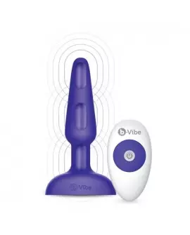 B-VIBE TRIO CONTROL REMOTO PLUG ANAL LILA