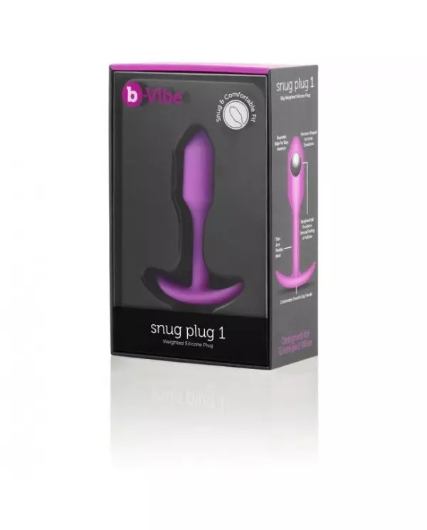 B VIBE SNUG PLUG 1 ROSA