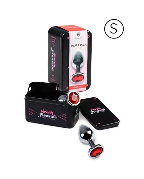 SECRETPLAY ANAL PLUG ROJO S