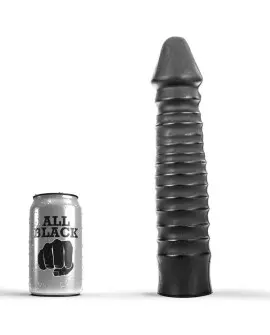 ALL BLACK DILDO 26CM