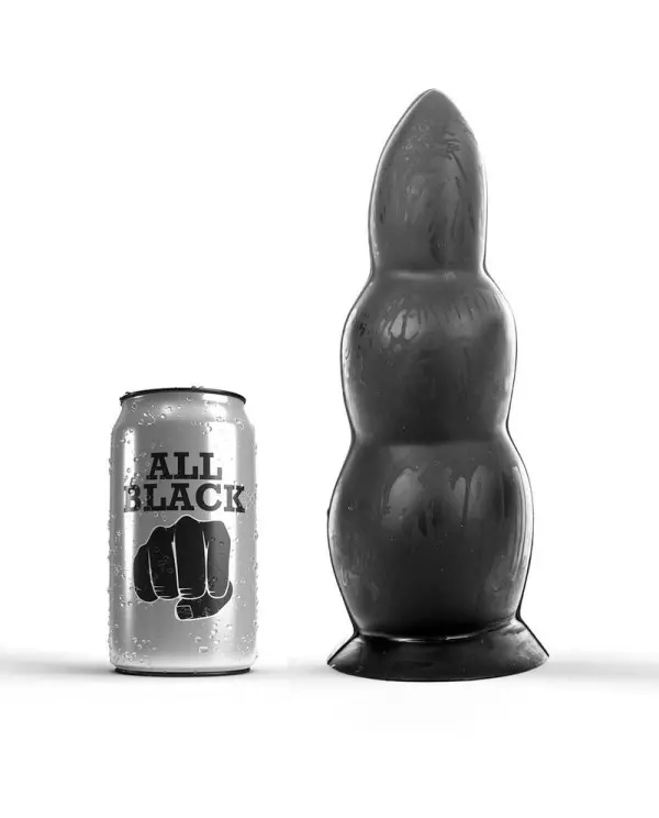 ALL BLACK ANAL PLUG 23CM