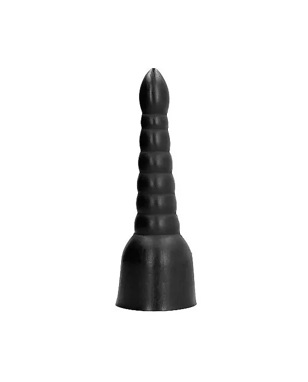 ALL BLACK DILDO 34CM