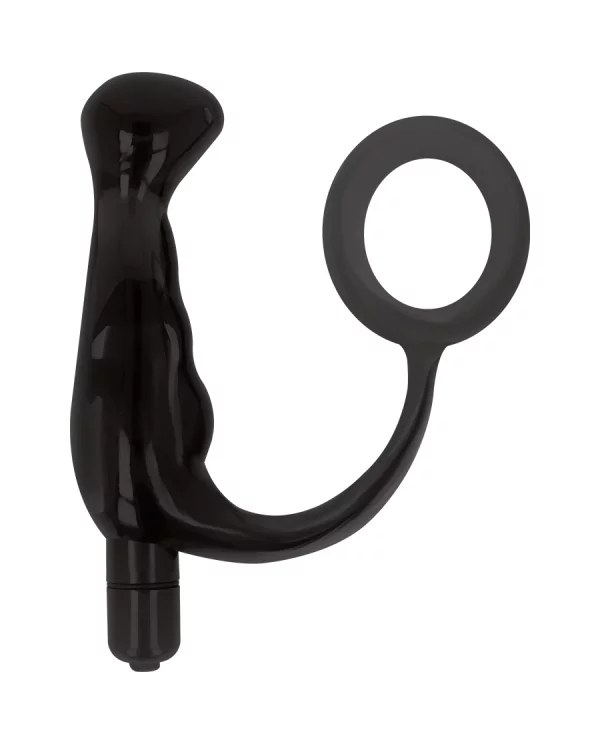 ADDICTED TOYS VIBRADOR PROSTaTICO NEGRO 10 CM