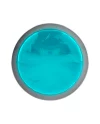 COQUETTE CHIC DESIRE PLUG ANAL DE METAL TALLA L CRISTAL AZUL 4 X 9CM