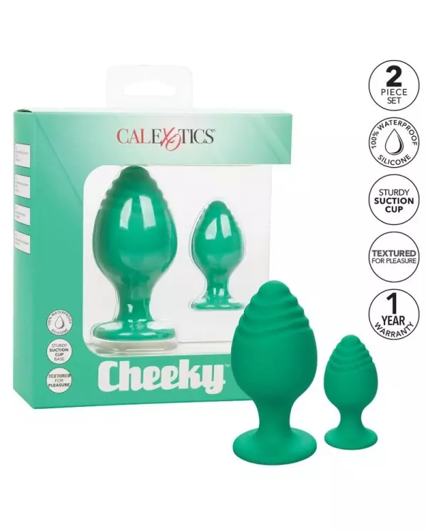 CALEX CHEEKY PLUGS ANALES VERDE