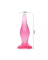 PLUG ANAL TACTO SUAVE LILA 142 cm