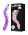 FLEXI VIBE SENSUAL SPINE BENDABLE VIBRATING DILDO LILA 235 CM