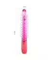 FLEXI VIBE SENSUAL SPINE BENDABLE VIBRATING DILDO LILA 235 CM