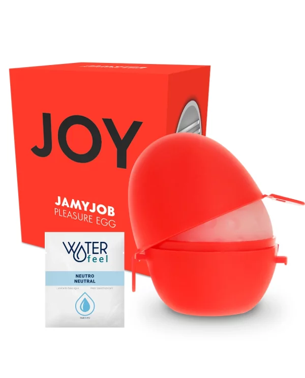 JAMYJOB HUEVO MASTURBADOR DISCRETO VERSION ROJO JOY