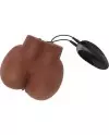 BIG ASS ACT MASTURBADOR REALISTA CON VIBRADOR BROWN