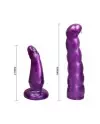 ARNES ANAL Y VAGINAL FEMENINO LILA PUNTO G 17CM