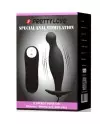 PRETTY LOVE PLUG ANAL SILICONA 12 MODOS VIBRACION NEGRO