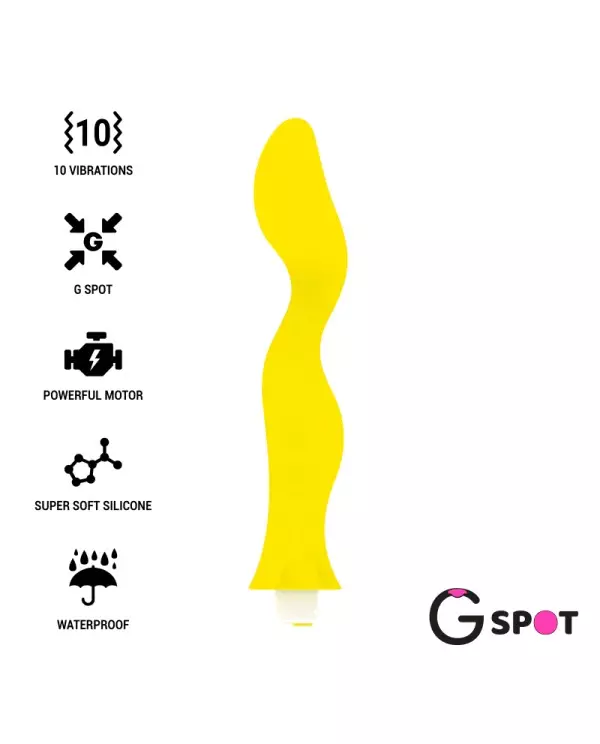 G SPOT GAVYN VIBRADOR PUNTO G AMARILLO