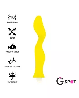 G-SPOT GAVYN VIBRADOR PUNTO G AMARILLO