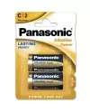 PANASONIC BRONZE PILA ALKALINA C LR14 BLISTER2