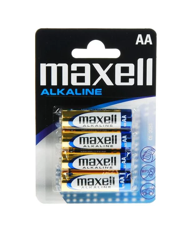 MAXELL PILA ALCALINA AA LR6 BLISTER4 EU