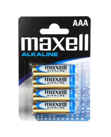 MAXELL BATTERY ALCALINA AAA LR03 BLISTER4 EU