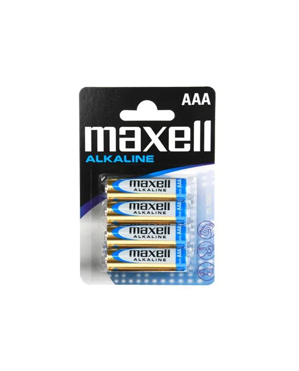 MAXELL BATTERY ALCALINA AAA LR03 BLISTER4 EU