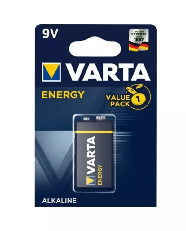 VARTA ENERGY PILA ALCALINA 9V LR61 BLISTER1