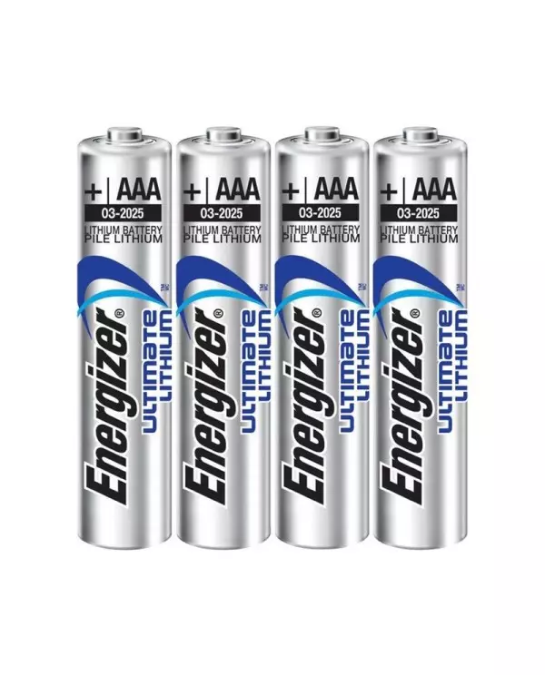 ENERGIZER ULTIMATE LITHIUM PILA LITIO AAA L92 LR03 15V BLISTER4