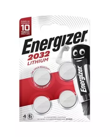 ENERGIZER PILA BOTON LITIO CR2032 3V BLISTER4