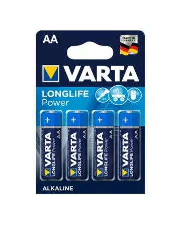 VARTA LONGLIFE POWER PILA ALCALINA AA LR6 BLISTER4