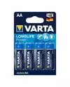 VARTA LONGLIFE POWER PILA ALCALINA AA LR6 BLISTER4