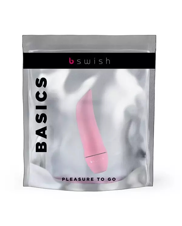 B SWISH BMINE BASIC CURVE BULLET VIBRATOR AZALEA