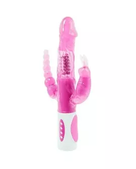 BAILE PRETTY BUNNY TRIPLE VIBRADOR ROTADOR