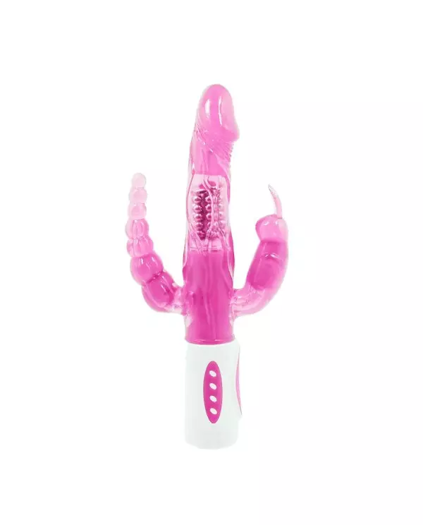 BAILE PRETTY BUNNY TRIPLE VIBRADOR ROTADOR