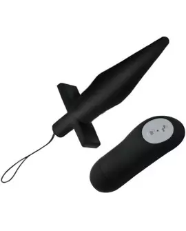 BAILE BUTT PLUG ANAL CON VIBRACION - NEGRO