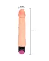 VIBRADOR REALISTICO FLEXIBLE 25 CM