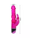 WAVES OF PLEASURE FANTASY VIBRADOR CON RABBIT LILA 23CM