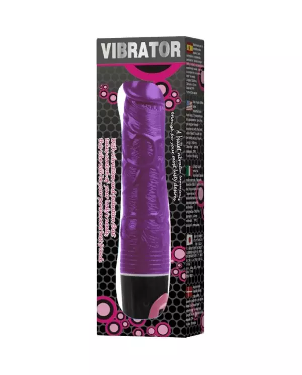 BAILE VIBRADOR MULTIVELOCIDAD LILA