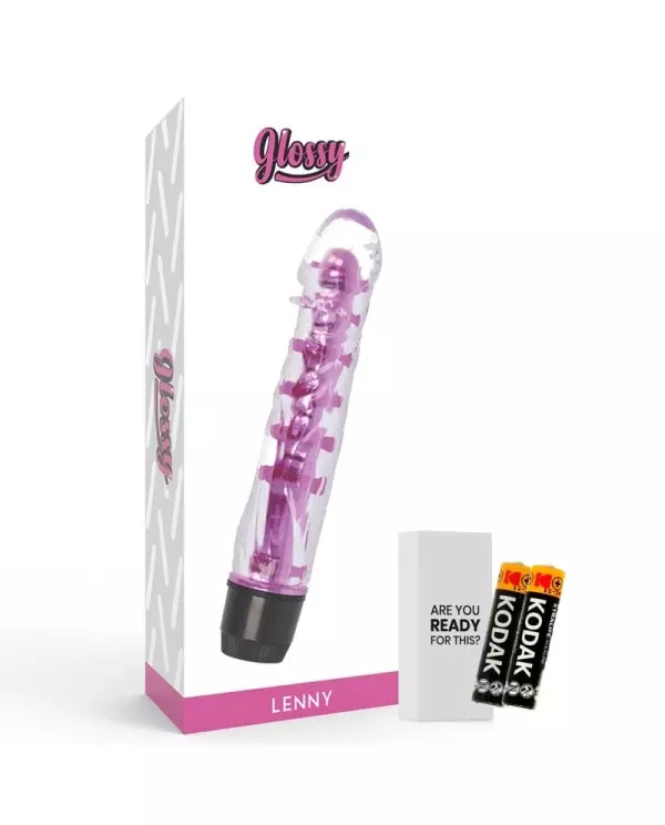 GLOSSY LENNY VIBRADOR ROSA