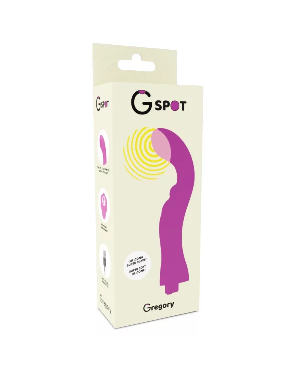 G SPOT GREGORY VIBRADOR PUNTO G VIOLETA