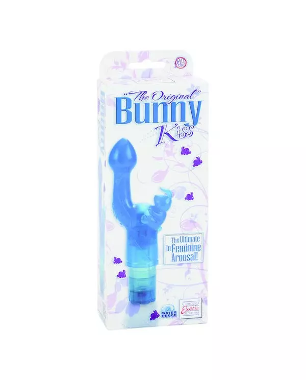 THE ORIGINAL CONEJITO VIBRADOR KISS AZUL