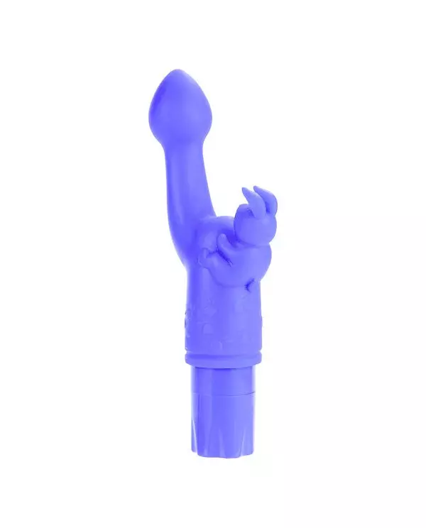 SILICONE CONEJITO VIBRADOR KISS LILA