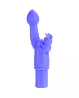 SILICONE CONEJITO VIBRADOR KISS LILA