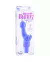 SILICONE CONEJITO VIBRADOR KISS LILA