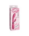 OMG SELFIE SILICONE VIBRATOR RABBIT PINK