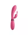 OMG SELFIE SILICONE VIBRATOR RABBIT PINK