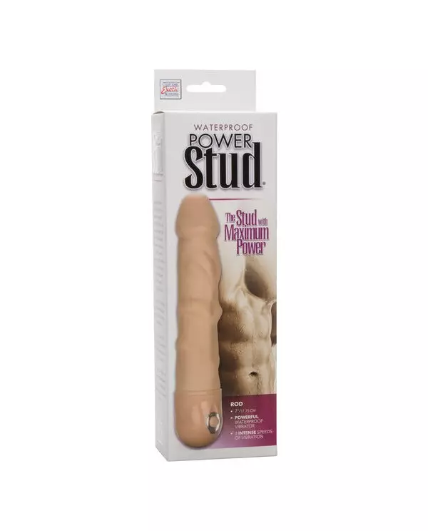 CALEX POWER STUD ROD VIBRADOR NATURAL