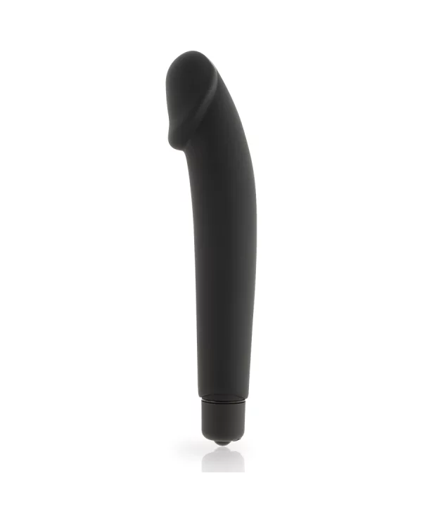 DOLCE VITA REALISTIC VIBRADOR SILICONA NEGRO