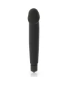 DOLCE VITA REALISTIC VIBRADOR SILICONA NEGRO