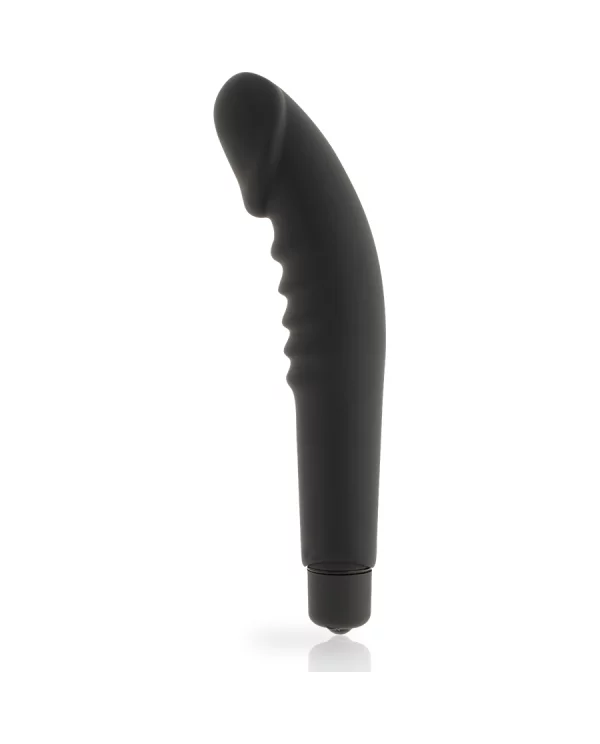 DOLCE VITA REALISTIC PLEASURE VIBRADOR SILICONA NEGRO