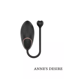 ANNE'S DESIRE HUEVO CONTROL REMOTO TECNOLOGÍA WATCHME NEGRO