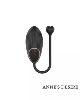 ANNE'S DESIRE HUEVO CONTROL REMOTO TECNOLOGÍA WATCHME NEGRO/GOLD