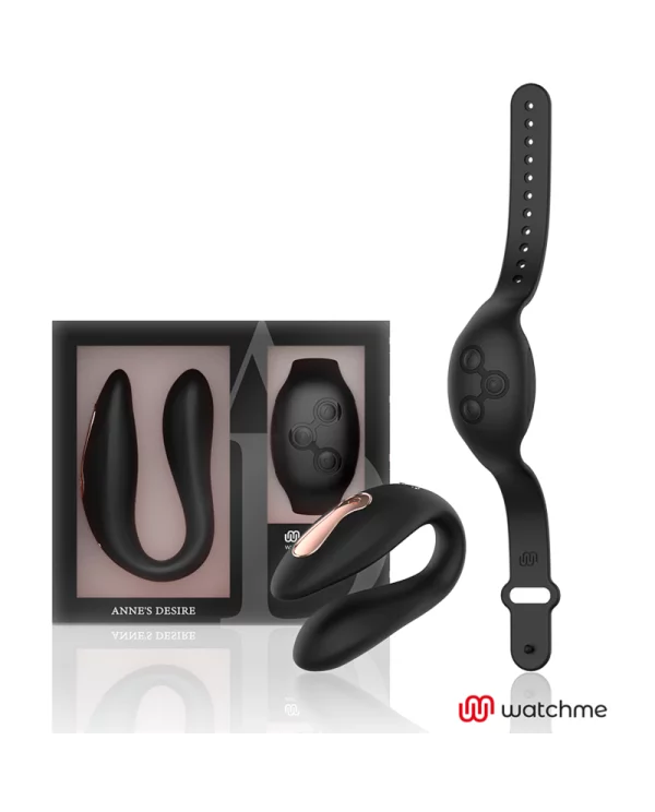 ANNE S DESIRE DUAL PLEASURE TECNOLOGiA WATCHME NEGRO