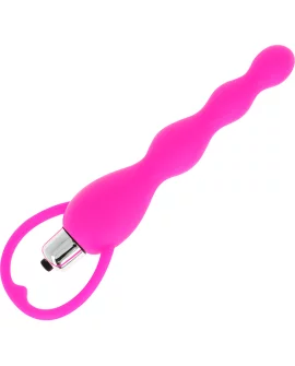 OHMAMA ESTIMULADOR ANAL CON VIBRACION - ROSA